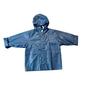 Old Navy Kids Navy Rain Coat XXS